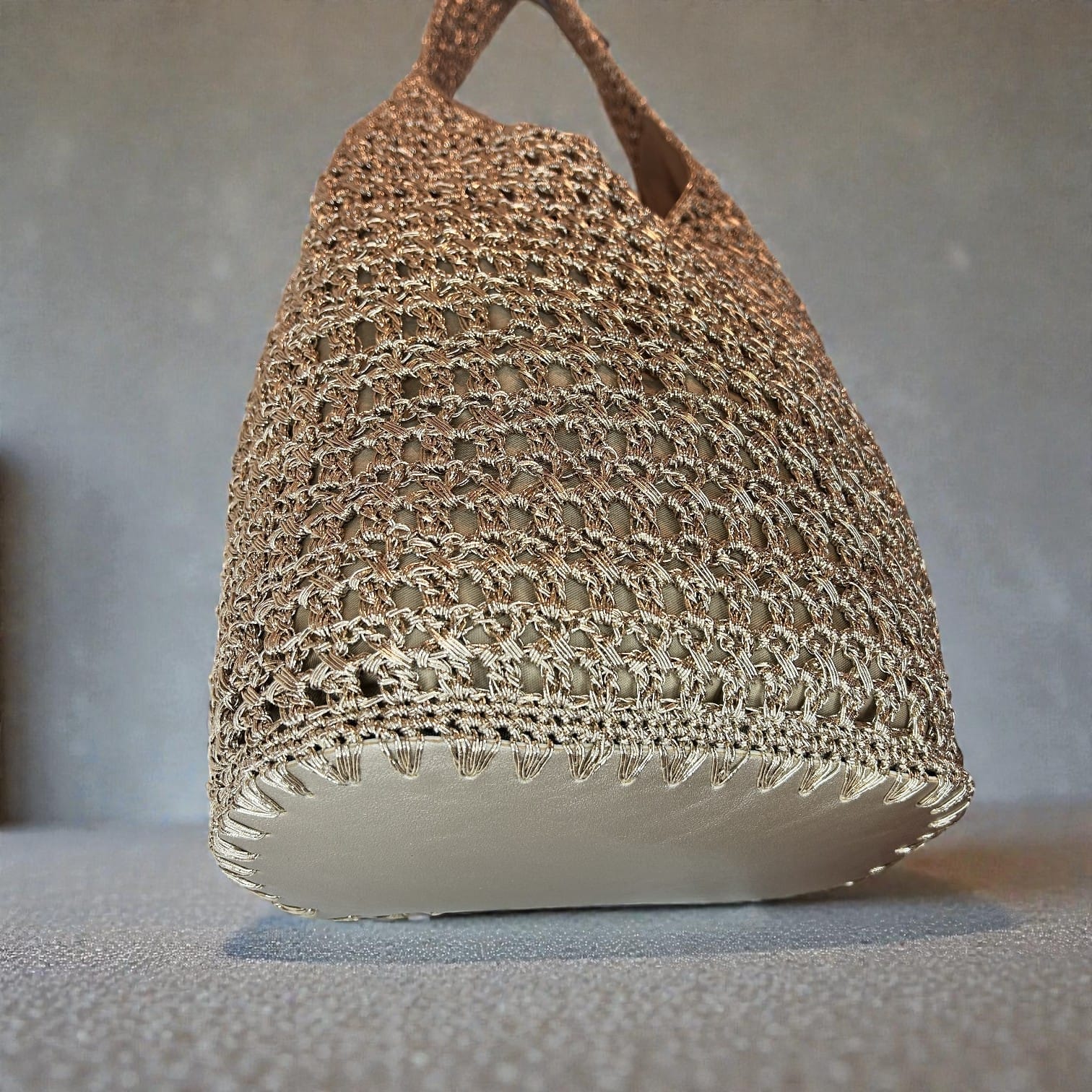 Bolso Metálica